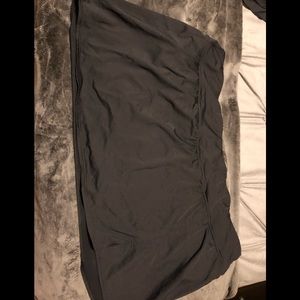 Lands End Black Swim skirt